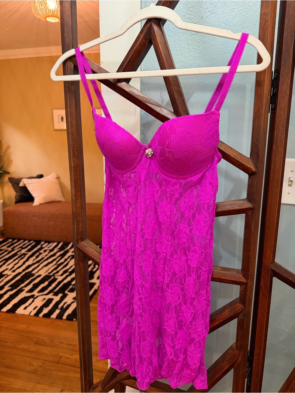 Purple Lingerie Dress
